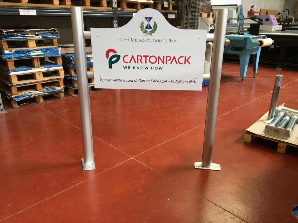 Cartelli per Installazioni Stradali in alluminio