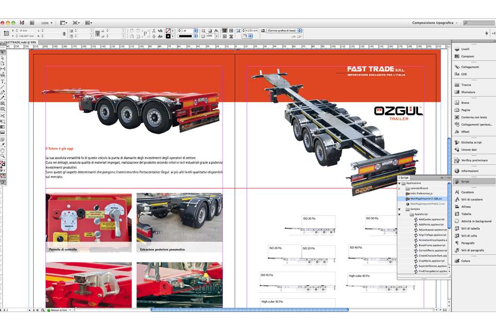Depliant per Fast Trade